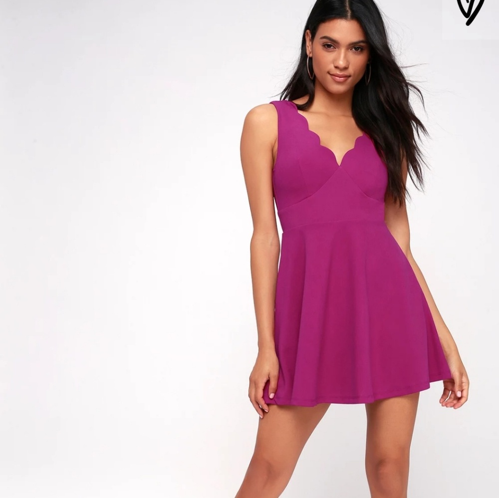 Lulu's Magenta Dress